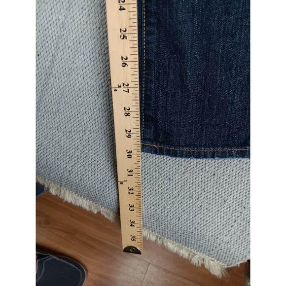 Lucky Brand Vintage Zoe Straight Jeans Womens 4/27 30X30 Blue Casual Western - Picture 14 of 15